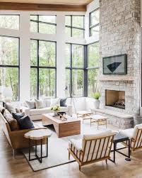 Studio Mcgee On Instagram I Saw This Angle Of Themodernlakehouse On My Pi Transitional Living Rooms Transitional Living Room Design Traditional Living Room