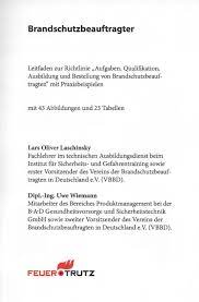 Übersicht und vorlage zum verfassen einer bestellung. Leitfaden Zur Richtlinie Aufgaben Qualifikation Ausbildung Und Bestellung Von Brandschutzbeauftragten Mit Praxisbeispielen Pdf Kostenfreier Download