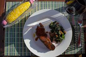 Remove the ribs from the pan and quickly grill them over direct heat for about five minutes per side. Grilled Country Style Pork Ribs The Mountain Kitchen