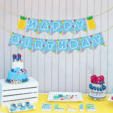 Some of them, like the set of 3 marbled blue vases, are perfect for summer themed decorations. Summer Swimming Pool Theme Birthday Party Decoration Kids Happy Birthday Banner Watermelon Pineapple Baby Shower Party Favors Party Diy Decorations Aliexpress