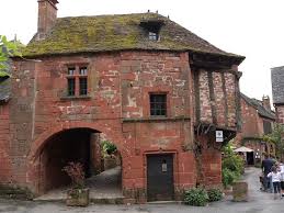 Collonges La Rouge Correze Maison De La Sirene Stone Houses Old Stone Houses Architecture