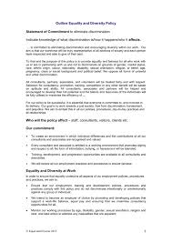 Workforce retirement policy (hrp31) 9 sample letter adivising employee of intended date of retirement dear in accordance with the trust retirement policy (copy attached), i write to confirm Equality Diversity Policy Template