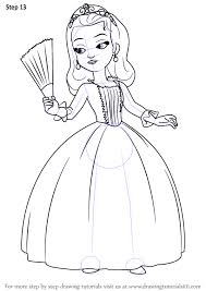 Super coloring pages online coloring pages coloring pages for girls coloring pages to print free printable coloring pages coloring book pages coloring sheets butterfly coloring page cat coloring page. Learn How To Draw Princess Amber From Sofia The First Sofia The First Step By Step Drawing Tutorials