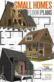 Tiny House Plans And Cabins Prefabs Kits Diy Plans Craft Mart Small House Floor Plans Small House Plans House Floor Plans