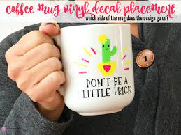 Customize colors, text and add one or more photos to create unique photo mugs fast. Coffee Mug Decal Placement Tips Silhouette School
