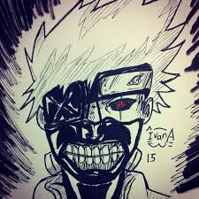 Eve Neechan Naruto X Tokyo Ghoul Kakashi With Kaneki S Mask 40 отметок «нравится», 4 комментариев — ivana sari (@eveneechan) в instagram: naruto x tokyo ghoul kakashi with