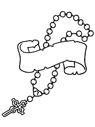 Draw up a simple announcement like the one shown above, inviting all interested persons to attend an open interest meeting. Rosary Coloring Pages Best Coloring Pages For Kids