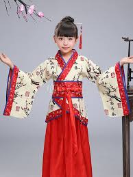 Chinese Kids Costume Halloween Chinese Spring Festival Costume Festival Costumes Geisha Costume Girls Dance Costumes