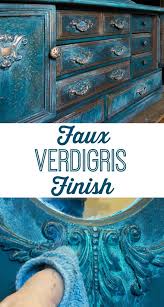 Faux Verdigris Finish Easy Home Decor Faux Painting Handmade Home