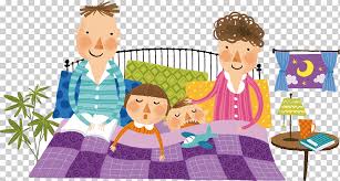 Bed Family Cartoon Illustration Coax The Child To Sleep Child People Reading Png Klipartz Almost files can be used for commercial. sleep child people reading png