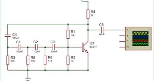 Simple Sine Wave Generator Circuit Using Transistor Sine Wave Circuit Transistors