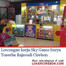 Pratique pour explorer kota de cirebon, cordela hotel cirebon vous fait profiter d'un séjour au cœur du quartier d'affaires et se trouve à moins de 15 minutes en voiture de grottes de sunyaragi et hôtel de ville de cirebon. Lowongan Kerja Sky Game Surya Toserba Rajawali Game Kerja Tim Pendidikan