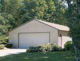 24w X 24l X 8h 2 Car Garage At Menards Garage Door Types House Exterior Car Garage