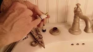 I made no other changes to the plumbing. How To Fix A Leaky Delta Two Handle Faucet Youtube