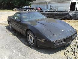Image result for Black 1984 Corvette