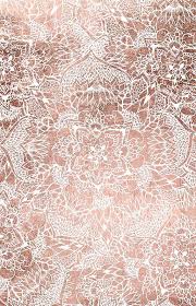 Want to strike an elegant tone in your bedroom with the romantic combination of roses and gold? Modern Faux Rose Gold Floral Mandala Hand Drawn Iphone Case Cover By Girlytrend Rose Gold Wallpaper Gold Wallpaper Free Iphone Wallpaper