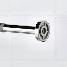 Figure out the best placement for your curtain rod and secure it with minimal fuss by following the easy instructions for rod installation outlined below. Hornen Shower Curtain Tension Rod 28 47 70 120 Cm Ikea