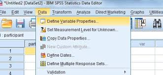 How To Enter Data Into Spss And Define Variables In 2020 Scientific Notation Data Variables