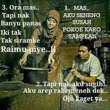 Dp Bbm Lucu Gokil Imut Dalam Bahasa Jawa Lucu Gambar Lucu Humor Lucu