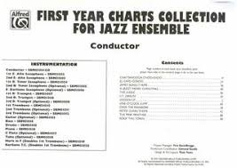 First Year Charts Collection For Jazz Ensemble Noten