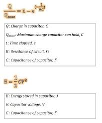 How To Calculate Charging Time Energy Of Your Supercapacitor Energy Charging Capacitors