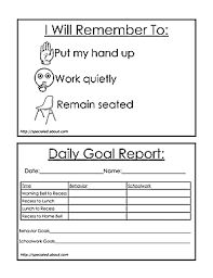 use these behavior self monitoring worksheets in your