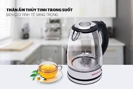 Ấm siêu tốc thủy tinh có tốt không? Có an toàn khi sử dụng không?