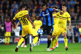 Essevee hopes to have the flow after his first win, while champion club's engine is still sputtering a bit. Borussia Dortmund 1 0 Club Brugge Bvb Start Champions League Campaign With Lackluster Win Over Belgian Giants Fear The Wall