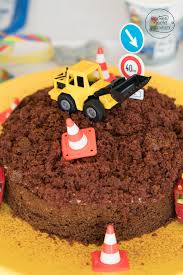 Einfacher Baustellen Kuchen Baggertorte Backen Macht Glucklich Rezept Bagger Torte Bagger Kuchen Kuchen Kindergeburtstag Bagger