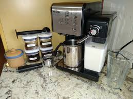 White, stainless, black stainless, black, slate, gray Mr Coffee One Touch Coffeehouse Espresso Maker And Cappuccino Machine Walmart Com Walmart Com