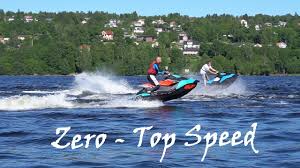 Sea Doo Spark Vs Trixx Zero To Top Speed