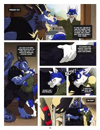 Black & Blue 2] Furry Yiff Comic