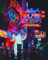 Bladerunner Bladerunner2049 Bladerunnerrealworld Neonsign Chillwave Synthwaveart
