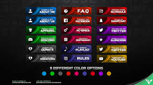 Hey, so far every friday i have been releasing some free twitch overlays. Cypher Twitch Panels