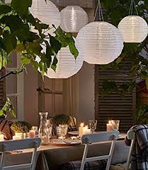 Lihao 8 20cm Lampion Papier Lanterne Papier Boule Blanc Pour Decoration De Mariage Maison Noel Fete Etc Lot De Terrasse Jardin Amenagement Jardin Jardins