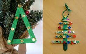 Basteln Weihnachten Eisstabchen Weihnachtsbaume Kinder Basteln Ideen Basteln Weihnachten Diy Weihnachten Basteln Weihnachtsbasteln