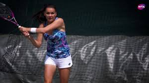 Grew up playing at club in gronau, germany, where father was club pro. Agnieszka Radwanska Practice Wimbledon 2018 Youtube
