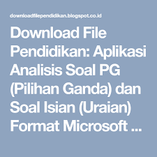 We did not find results for: Download File Pendidikan Aplikasi Analisis Soal Pg Pilihan Ganda Dan Soal Isian Uraian Format Microsoft Excel Microsoft Excel Microsoft Aplikasi