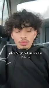 Sergio Showing Off His Muscles