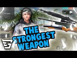 Garena free fire is the ultimate survival shooter game available on mobile. Top 7 Strongest Weapon In Free Fire Battlegrounds Best Guns In The Game Gam3r Style Youtube