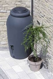 Regentonne grau rainbowl flower 150 liter regentonne grau regentonne regenwassertonne. Graue Regentonne Online Kaufen Regenwassertonnen Otto