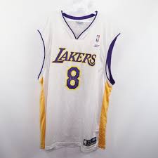 New la lakers kobe bryant #24 white 2021 city edition basketball jersey. Reebok Shirts Vintage Reebok Kobe Bryant La Lakers Jersey White Poshmark