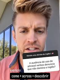 O tempero da língua inglesa 🤌 #phrasalverbs #inglesonline