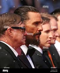 Gus Van Sant (L), Matthew McConaughey (C) and Chris Sparling arrive