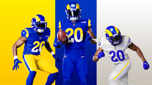 But this wouldn't be a modern sports uniform without a silly the los angeles chargers will also have new uniforms and logos for their move to the new sofi stadium in los angeles. Rams Uniforms What La Got Right And Wrong