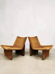 Vintage Minimalist Dutch Lounge Chair 1970s Vintage Minimalist Armchair Design Chairs For Sale