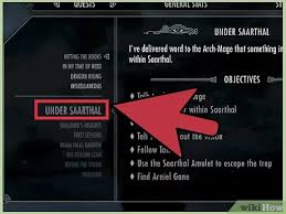To solve the puzzle, start by orienting yourself. How To Use The Saarthal Amulet In Skyrim 11 Steps With Pictures