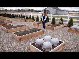 The freezing and thawing over winter will work it into the soil. Youtube What To Put In Your Raised Garden Beds 50 60 Top Soil 30 Compost Rest Manure Vegetable Garden Garden Tours Garden
