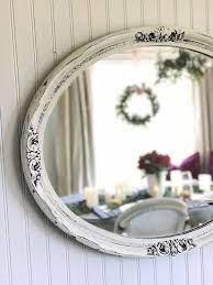 Mirrors can be functional, decorative, or both at the same time. Oval Mirror Shabby Chic Mirror Bathroom Mirror Vanity Shabbychicbathroomsmirror Shabbychicbathroomsvanity Shabby Chic Bathroom Shabby Chic Shabby Chic Mirror
