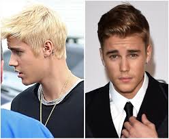 Adam levine must be over being the sexiest man alive, because this weekend, he went and did this: Justin Bieber Adam Levine And More Dye Hair Bleach Blond